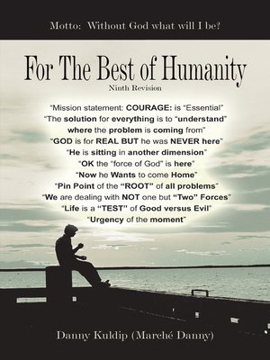 cover image of For the Best of Humanity